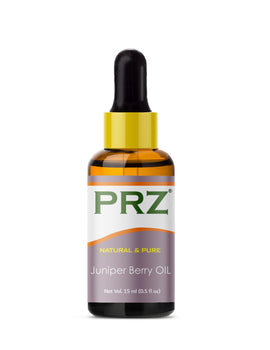 PRZ Juniper Berry Essential Oil - Pure Natural Aromatherapy for Skin Care & Hair Care