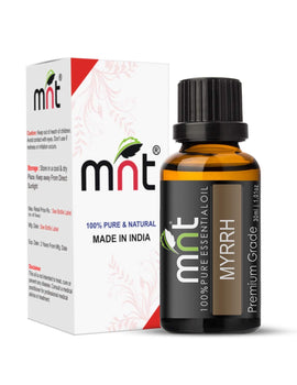 Myrrh Essential Oil 100% Pure Natural & Undiluted Therapeutic Grade & Aromatherapy For Skin Care & Hair Care