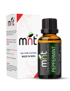 Peppermint Essential Oil 100% Pure, Natural, Undiluted & Therapeutic Grade for Hair, Skin, Muscles & Aromatherapy