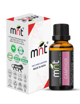 Camphor Essential Oil 100% Pure Natural For Relieves Skin Itching And Irritation, Soothes Burns & Rashes, Cures Acne, Strengthens Hair Roots, Boosts Hair Growth, Fights Hair Loss