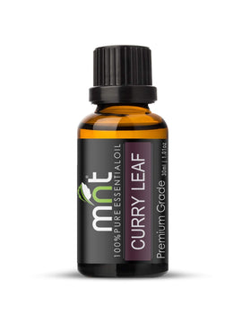 Curry Leaf Essential Oil 100% Pure Natural & Therapeutic Grade for Aromatherapy, Hair Care