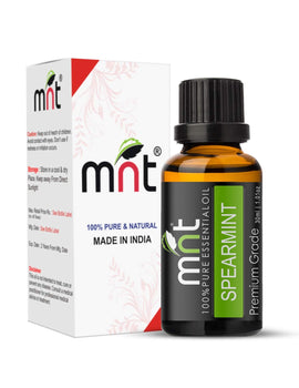Spearmint Essential Oil 100% Pure, Natural & Undiluted Therapeutic Grade oil for Hair, Skin, Body & Aromatherapy
