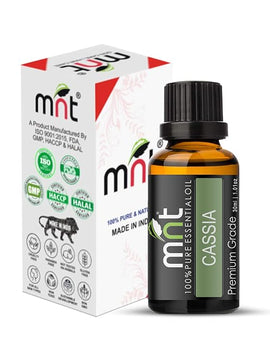 Cassia Essential Oil 100% Pure Natural & Undiluted Therapeutic Grade & Aromatherapy for massage, Hair Care and Skin Care