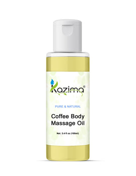 KAZIMA Coffee Body Massage Oil Nourishment Relaxation And Smooth Glowing Skin