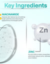MNT 10% Niacinamide Face Serum with 0.5% Zinc, 30ml – Targets Acne Marks, Blemishes, and Uneven Skin Tone for Clearer Skin
