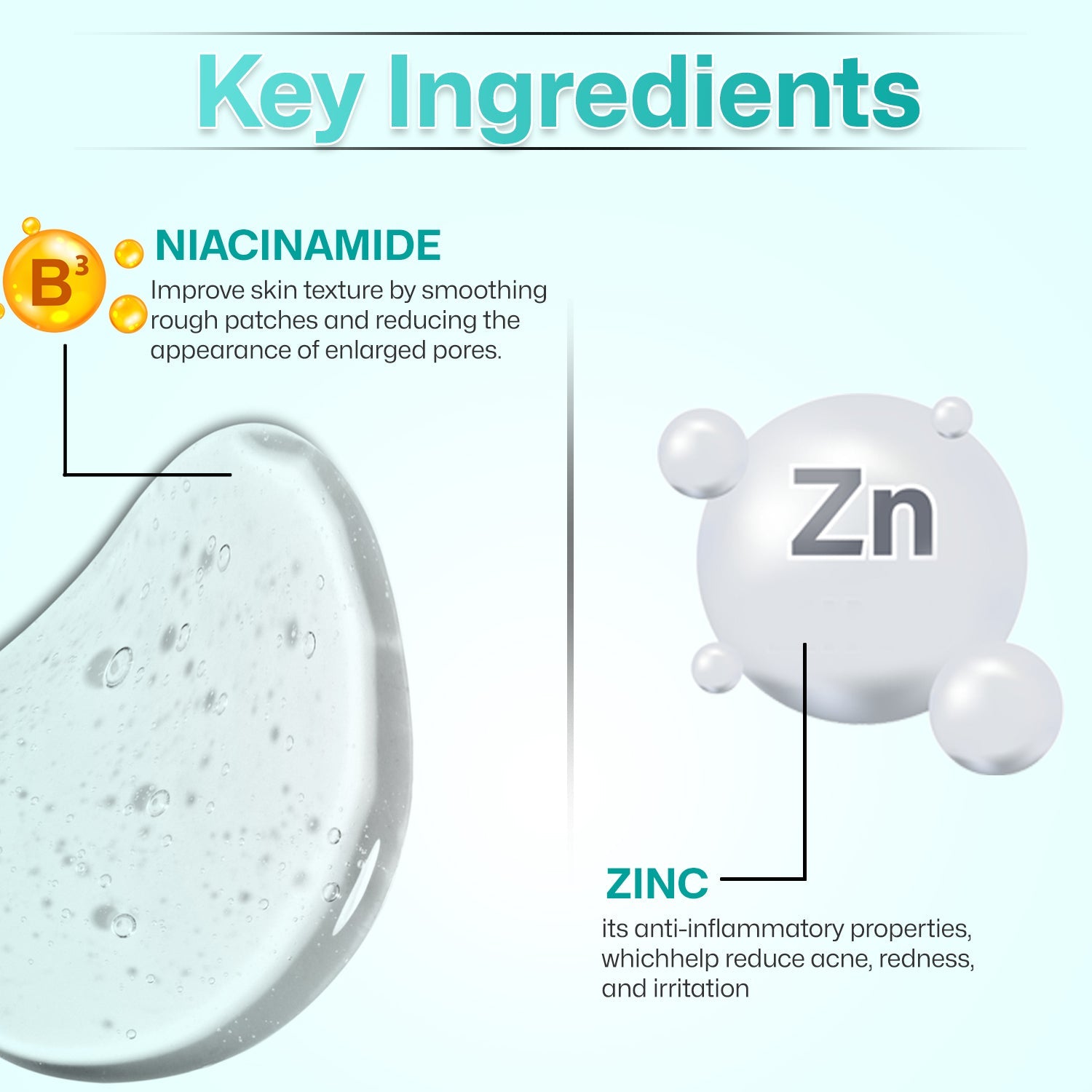 MNT 10% Niacinamide Face Serum with 0.5% Zinc, 30ml – Targets Acne Marks, Blemishes, and Uneven Skin Tone for Clearer Skin