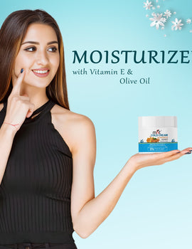 MNT Almond & Honey Cold Cream for Face, Hand and Body | Winter Moisturizer for Dry Skin with Olive Oil & Vitamin E | For Men & Women | 100 g