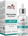 MNT 10% Niacinamide Face Serum with 0.5% Zinc, 30ml – Targets Acne Marks, Blemishes, and Uneven Skin Tone for Clearer Skin