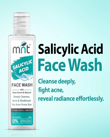 Your Quick Guide to Buying MNT Salicylic Acid Face Wash Online – Clearer, Healthier Skin Awaits!