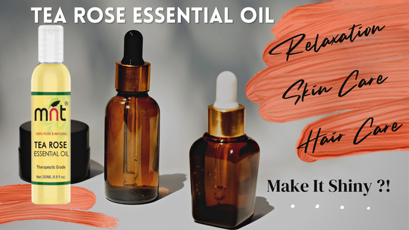Unlock the Power of Nature with Tea Rose Essential Oil – 100% Pure, Natural & Undiluted