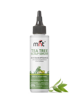 MNT Tea Tree Anti-Dandruff Scalp Serum 100ml – Natural Treatment for Flaky, Itchy Scalp, Soothes, Nourishes, and Reduces Dandruff