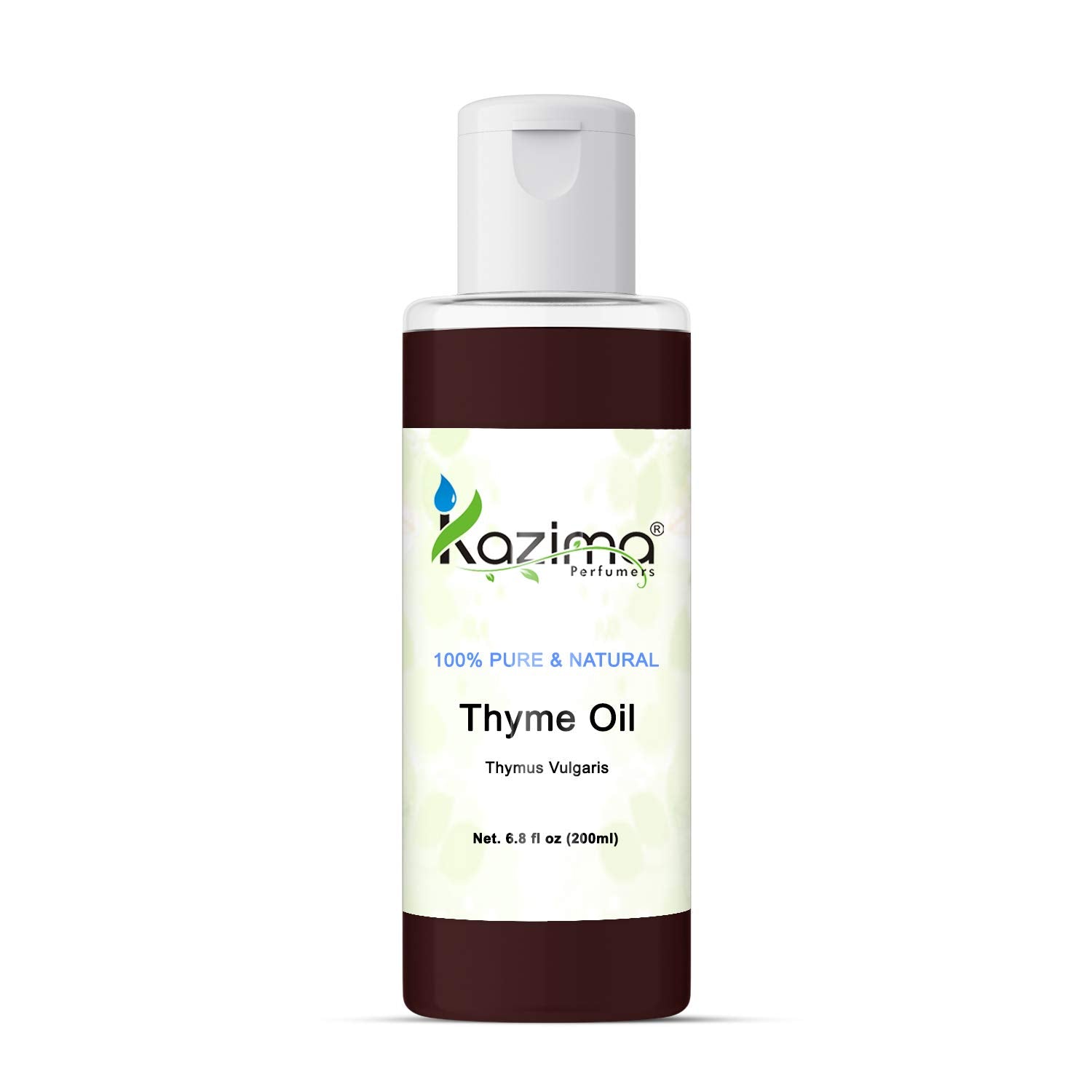 KAZIMA Thyme Essential Oil - 100% Pure Natural & Undiluted For Skin & Hair care (15ml)