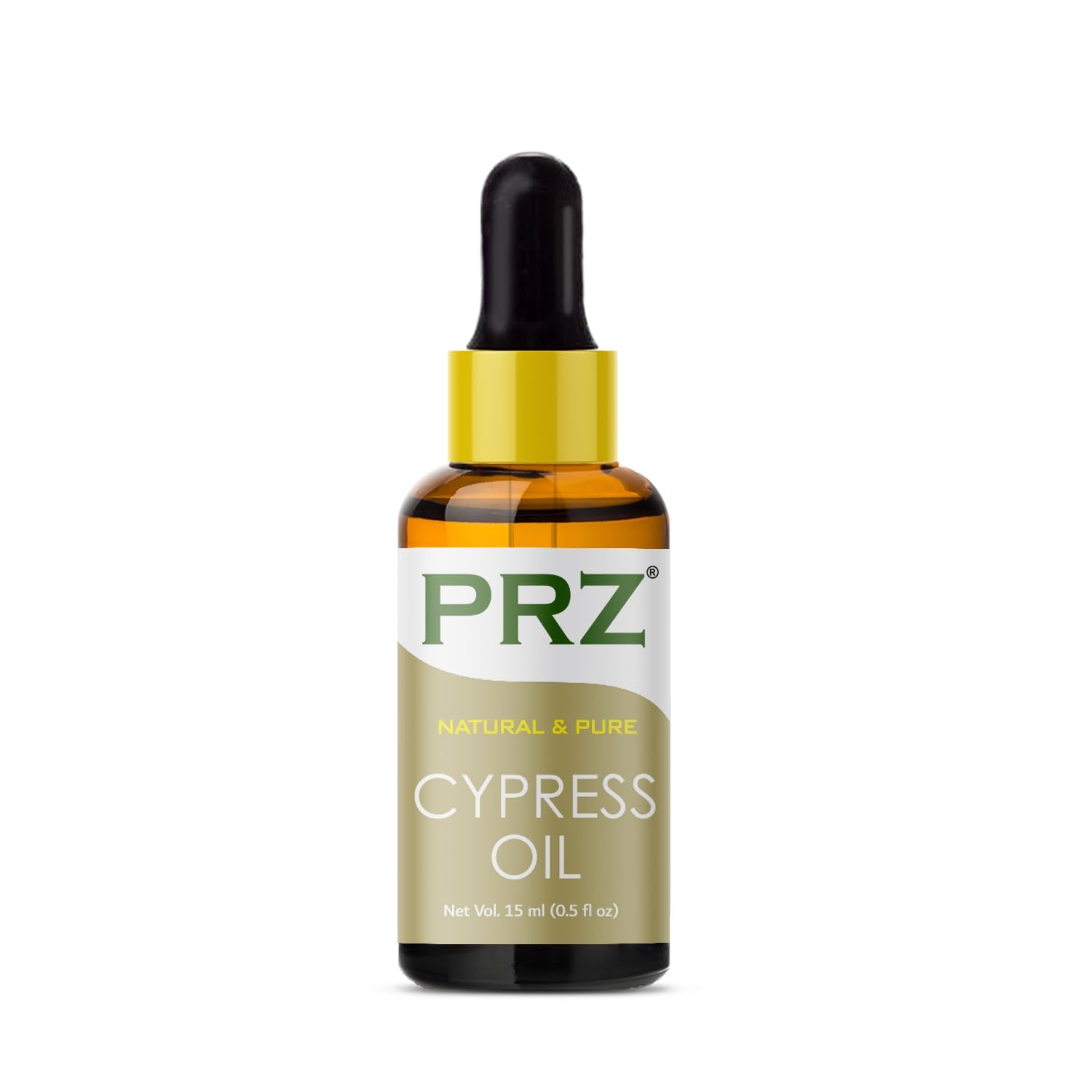 PRZ Cypress Essential Oil - Pure Natural & Therapeutic Grade Oil for Aromatherapy, Skin Care & Hair Care