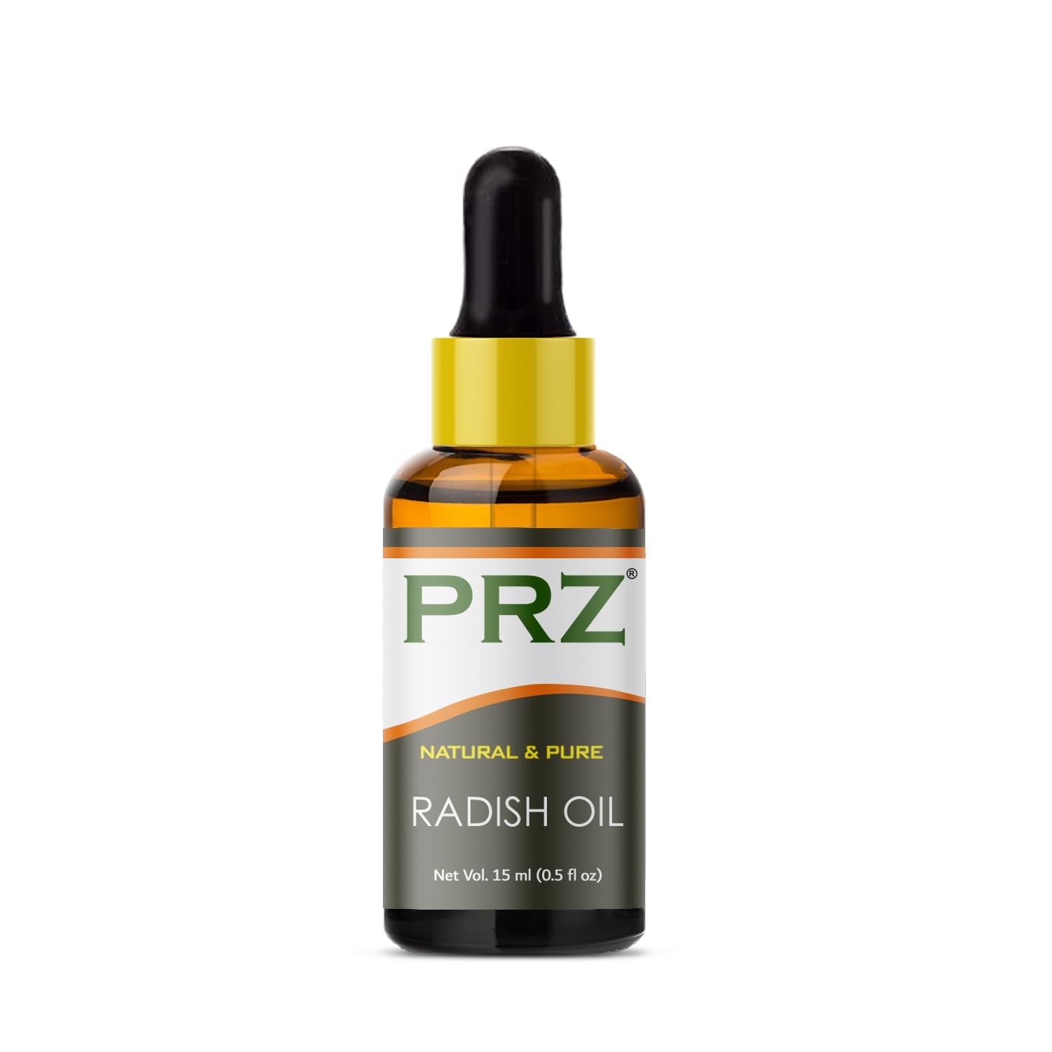 PRZ Radish Seed Cold Pressed Carrier Oil - Pure Natural Therapeutic Grade Oil for Skin Care & Hair Care