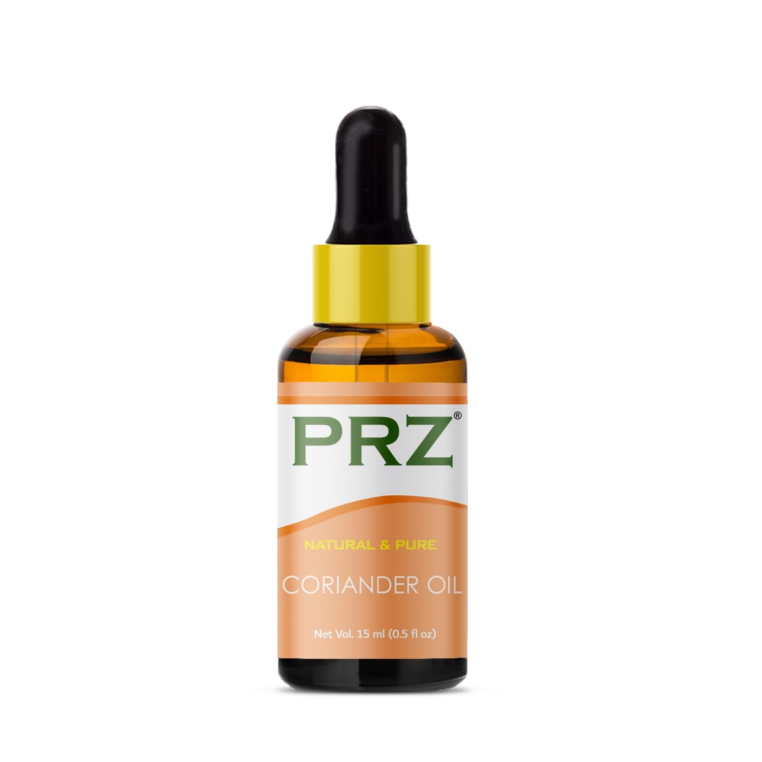 PRZ Coriander Essential Oil - Pure Natural Aromatherapy & Therapeutic Grade Oil for Skin Care & Hair Care