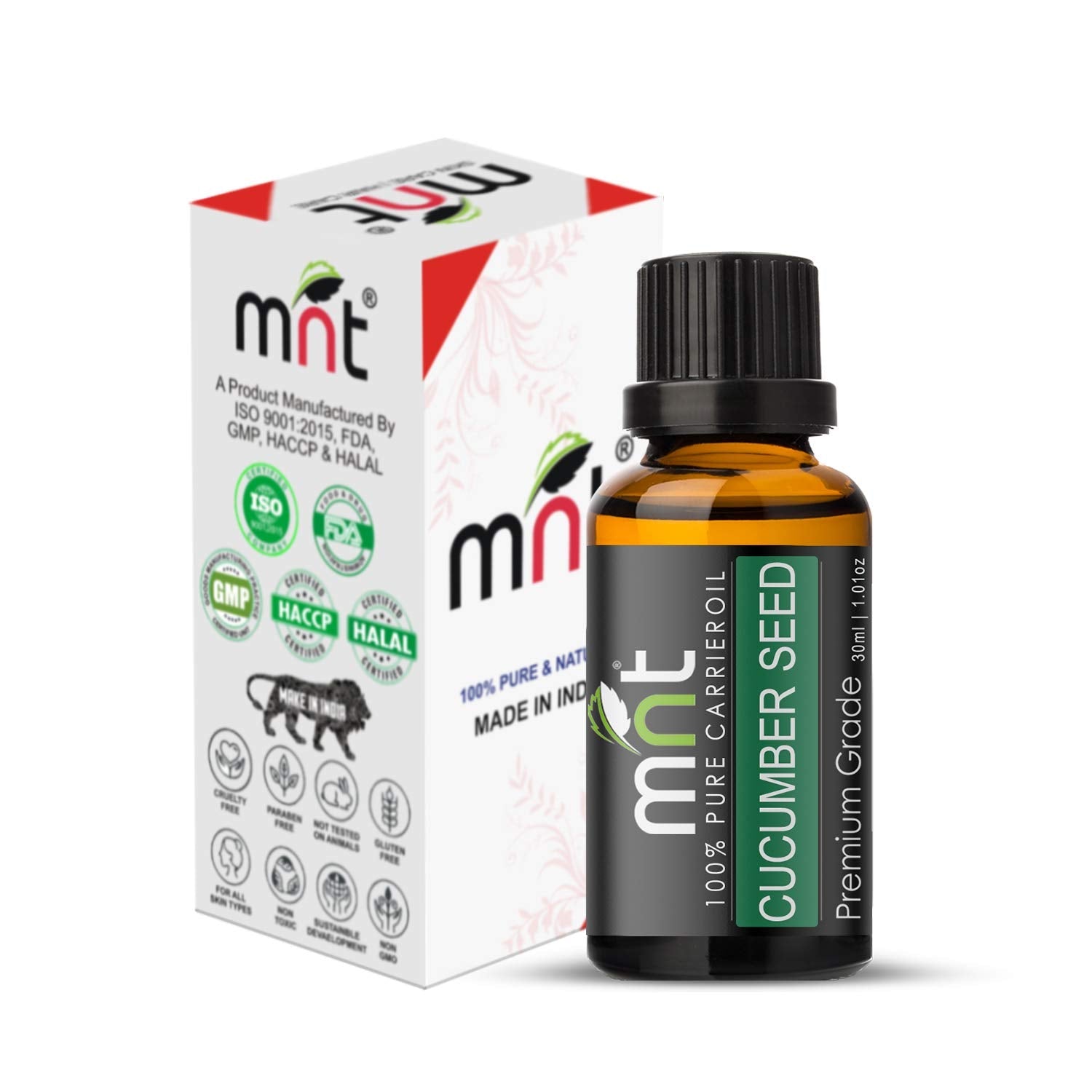 Cucumber Seed Essential Oil 100% Pure Natural & Undiluted For Skin care & Hair