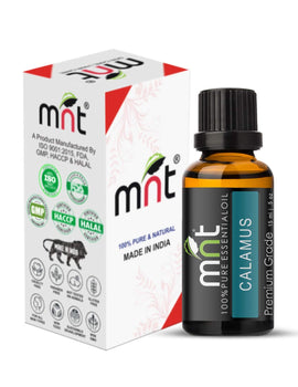 Calamus Essential Oil 100% Pure Natural & Therapeutic Grade For Aromatherapy, Skin, Acne & Hair Growth