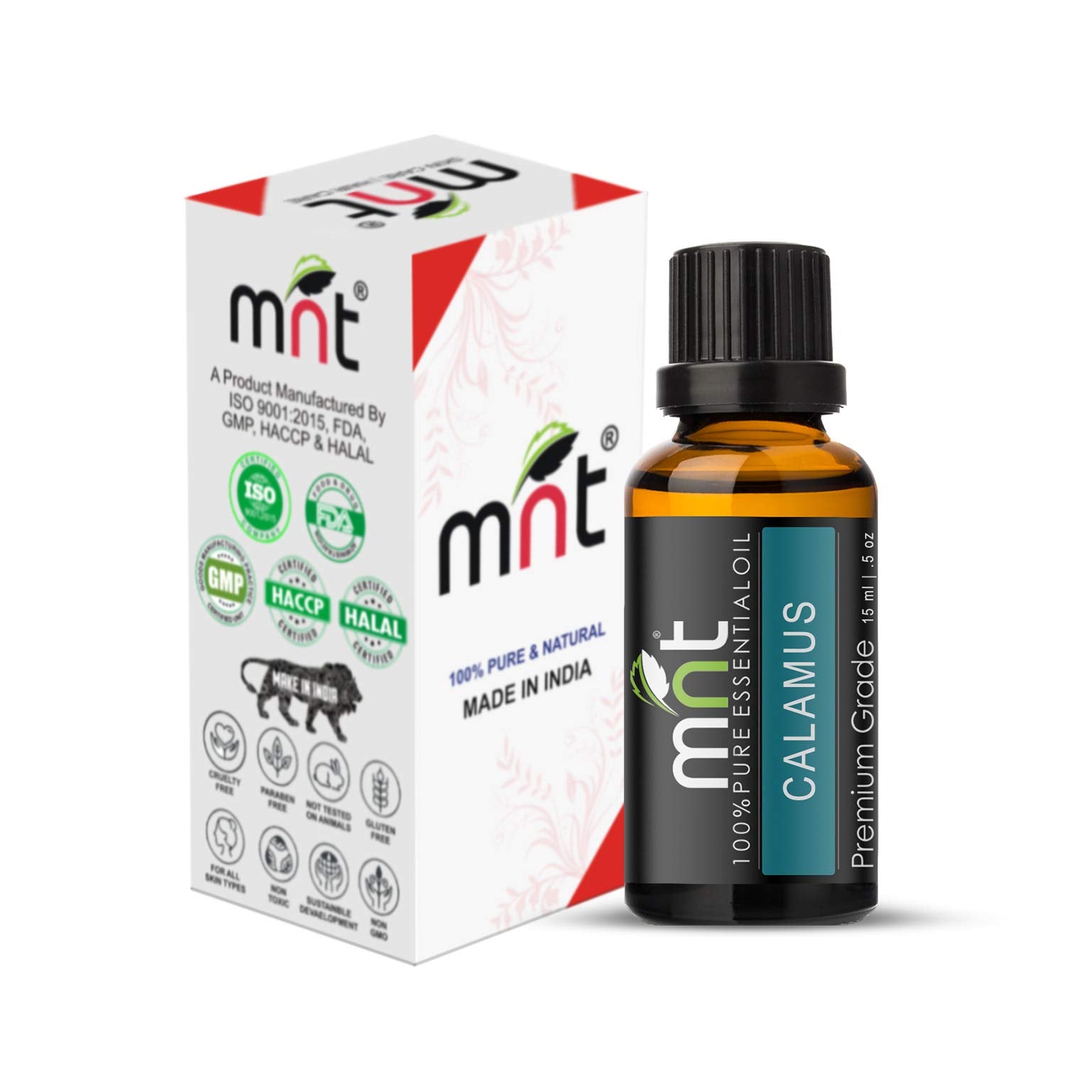 Calamus Essential Oil 100% Pure Natural & Therapeutic Grade For Aromatherapy, Skin, Acne & Hair Growth