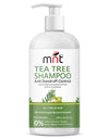 MNT Tea Tree Anti-Dandruff Hair Care Combo – 300ml Shampoo + 100ml Scalp Serum for Flake-Free, Soothing, Healthy Scalp Treatment