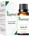 KAZIMA Garlic Essential Oil - 100% Pure Natural & Undiluted For Skin & Hair care (15ml)