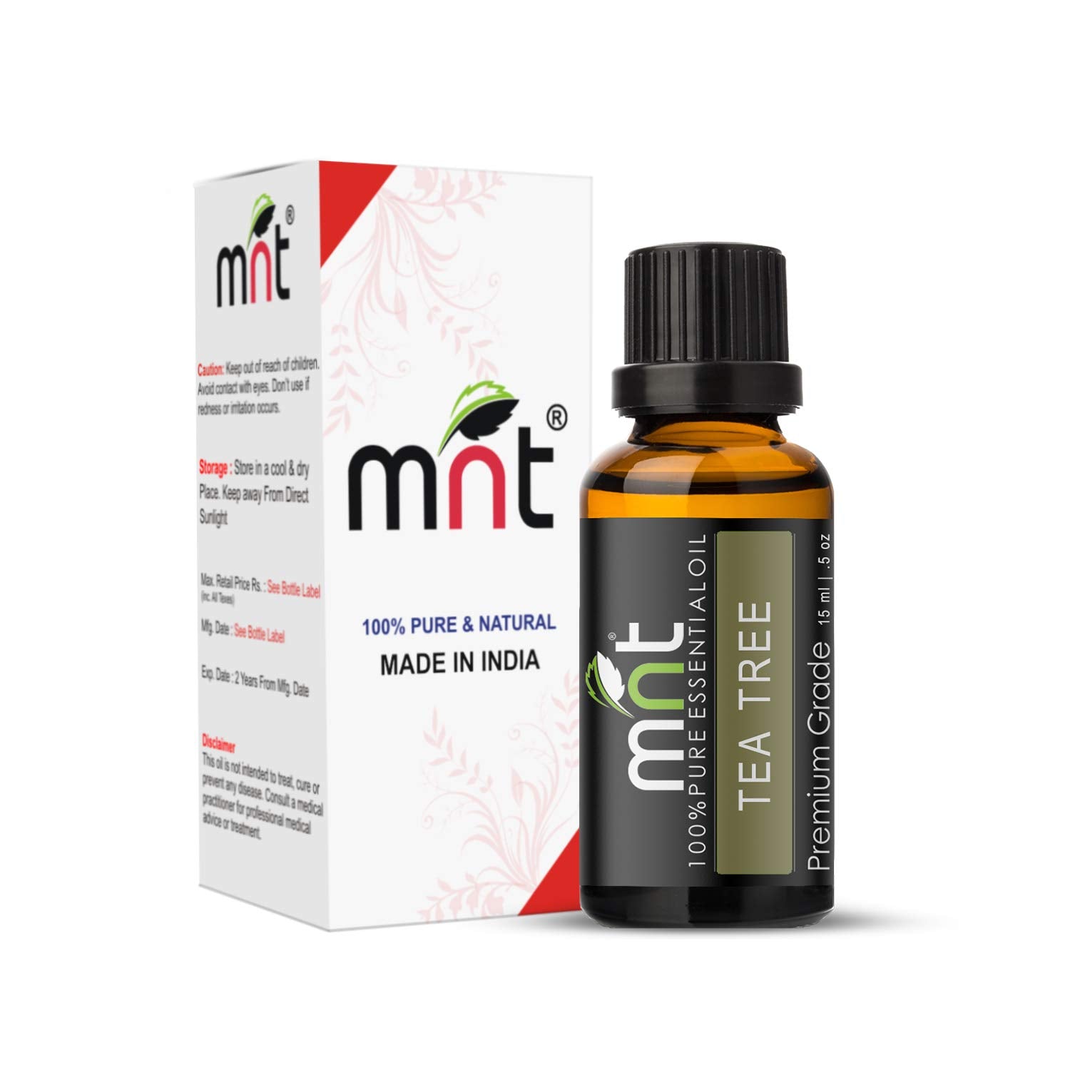 MNT Tea Tree Anti-Dandruff Hair Care Combo – Shampoo, Scalp Serum, and Essential Oil for Flake-Free, Soothing, Healthy Scalp Treatment