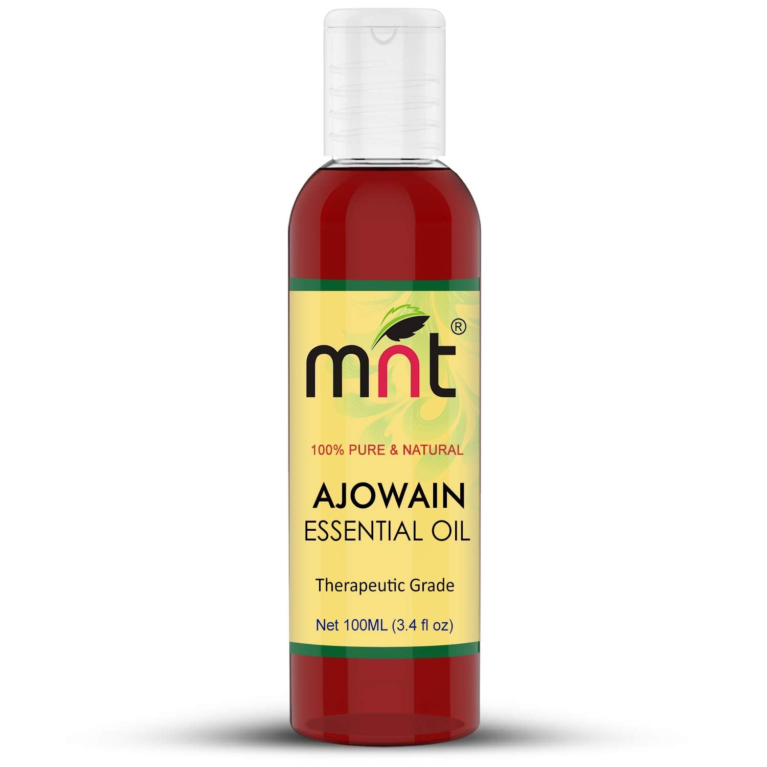 Ajowan Essential Oil 100% Pure, Natural & Therapeutic Grade Oil for Hair, Skin and Aromatherapy