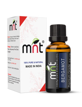MNT Bergamot Essential Oil 100% Pure Natural & Undiluted For Aromatherapy, Massage & Skin care (15ML)