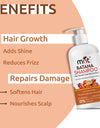 MNT Batana Shampoo with Methi Dana & Curry Leaf for Hair Fall & Dandruff Control | Strengthens and Reduces Breakage | Helps Repair Damaged Hair & Split ends | Promotes Voluminous & Thick Hair| 300 ml