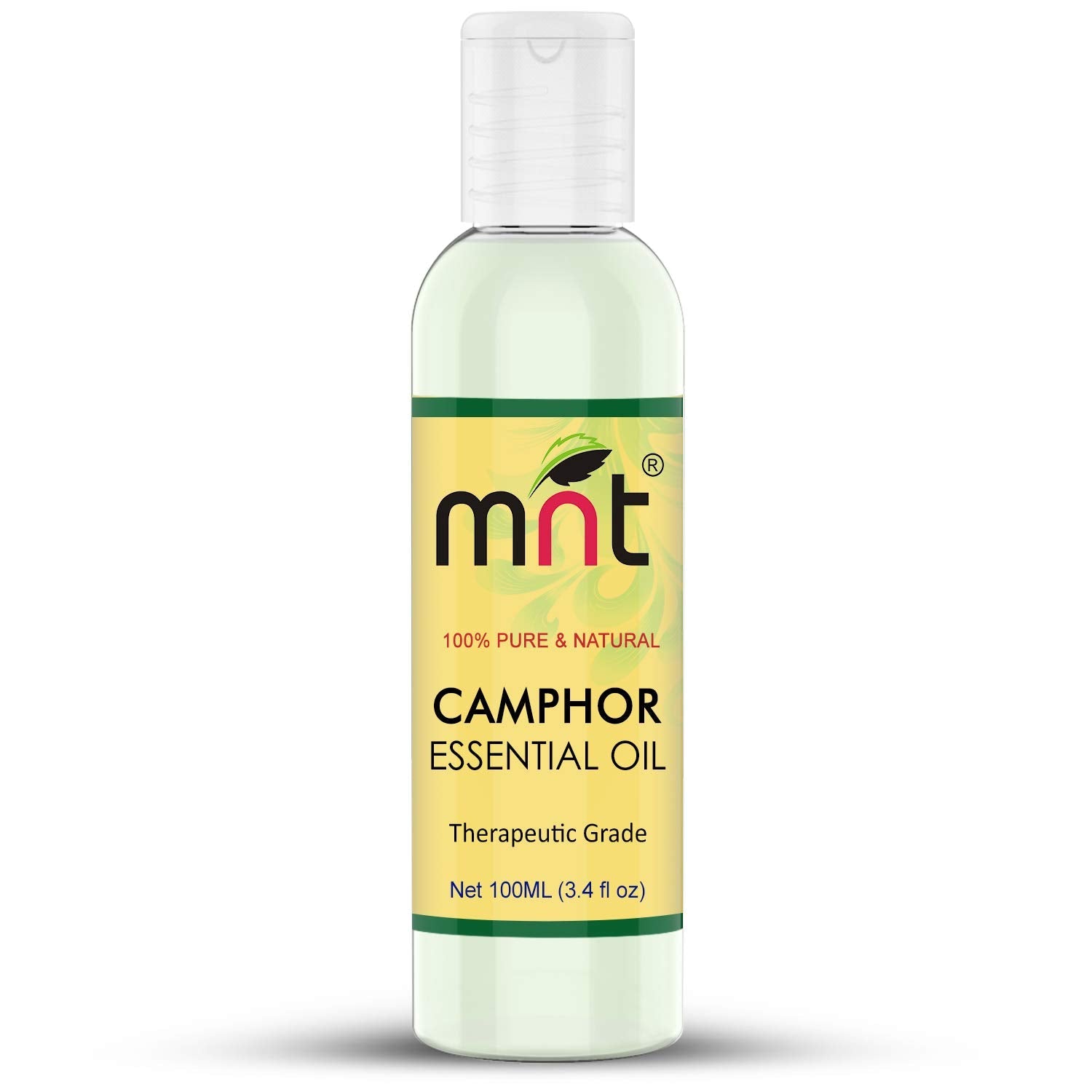 Camphor Essential Oil 100% Pure Natural For Relieves Skin Itching And Irritation, Soothes Burns & Rashes, Cures Acne, Strengthens Hair Roots, Boosts Hair Growth, Fights Hair Loss