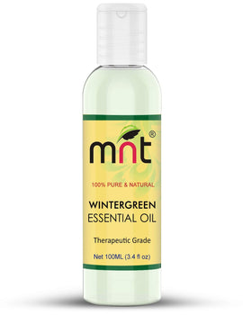 Wintergreen Essential Oil 100% Pure, Natural & Therapeutic Grade for Skin Massage, Muscles & Joints