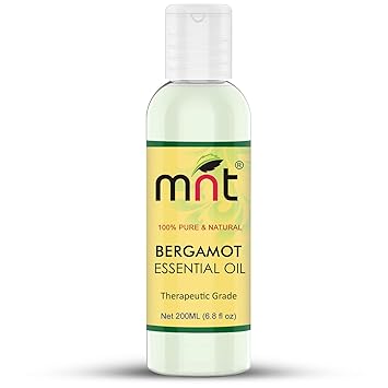 MNT Bergamot Essential Oil 100% Pure Natural & Undiluted For Aromatherapy, Massage & Skin care (15ML)