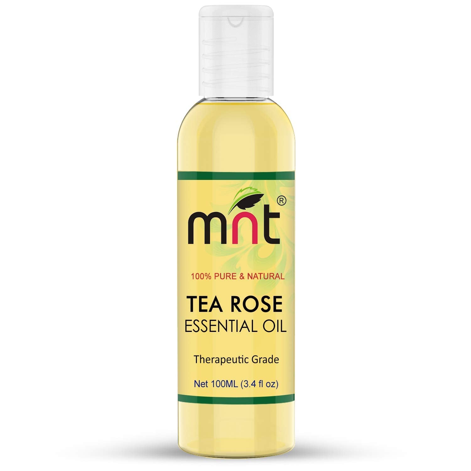 Tea Rose Essential Oil – 100% Pure, Natural & Undiluted for Skin Care, Hair Care, and Relaxation