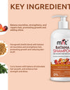 MNT Batana Shampoo with Methi Dana & Curry Leaf for Hair Fall & Dandruff Control | Strengthens and Reduces Breakage | Helps Repair Damaged Hair & Split ends | Promotes Voluminous & Thick Hair| 300 ml
