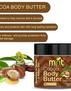 MNT Cocoa Body Butter with Argan Oil, Jojoba Oil & Vitamin-E for Healthy & Radiant Skin, (100g)