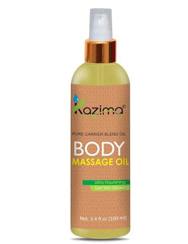 KAZIMA Body Massage Oil (100ml) Blend for Relaxation Muscle Relief & Skin Nourishment