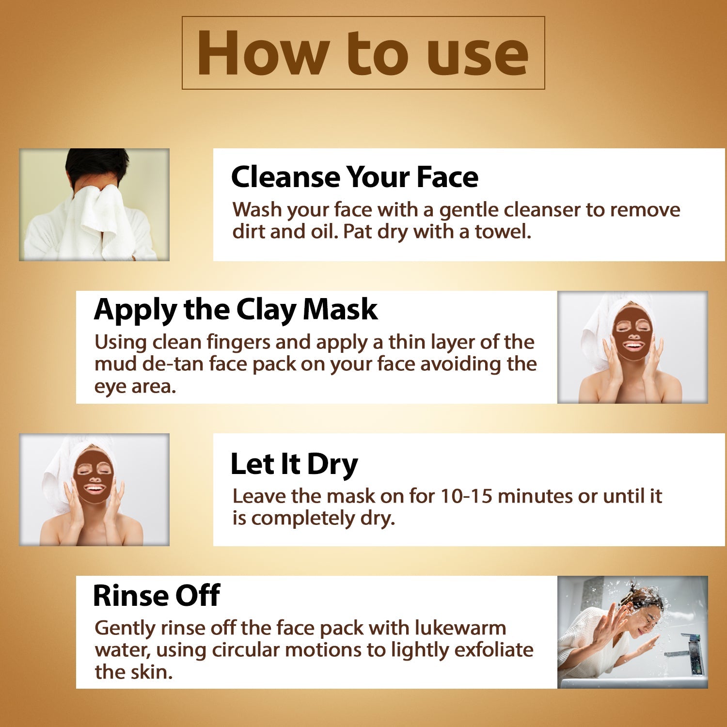 MNT Chocolate Clay Mask with Coffee Oil & Vitamin C for All Skin Types Polishes| Gently Cleanses|Adds Glow |Unclogs Pores, 100g