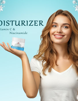 MNT Instant Hydra Boost Face Moisturizer Cream for Glowing and Softer Skin with Niacinamide & Vitamin C | Face Moisturizer for Dry Skin Hydration | Non-Greasy & Oil Free Cream | 100 g