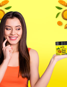 MNT Mud De-Tan Face Pack with Turmeric & Tea Tree Oil for All Skin Types Tan Removal| Skin Brightening, 100g