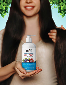 MNT Skin Fruits Moisturizing Body Lotion with Apple, Papaya & Grapes Extract, for Deep Moisturizing & Soft Skin, 300 ml