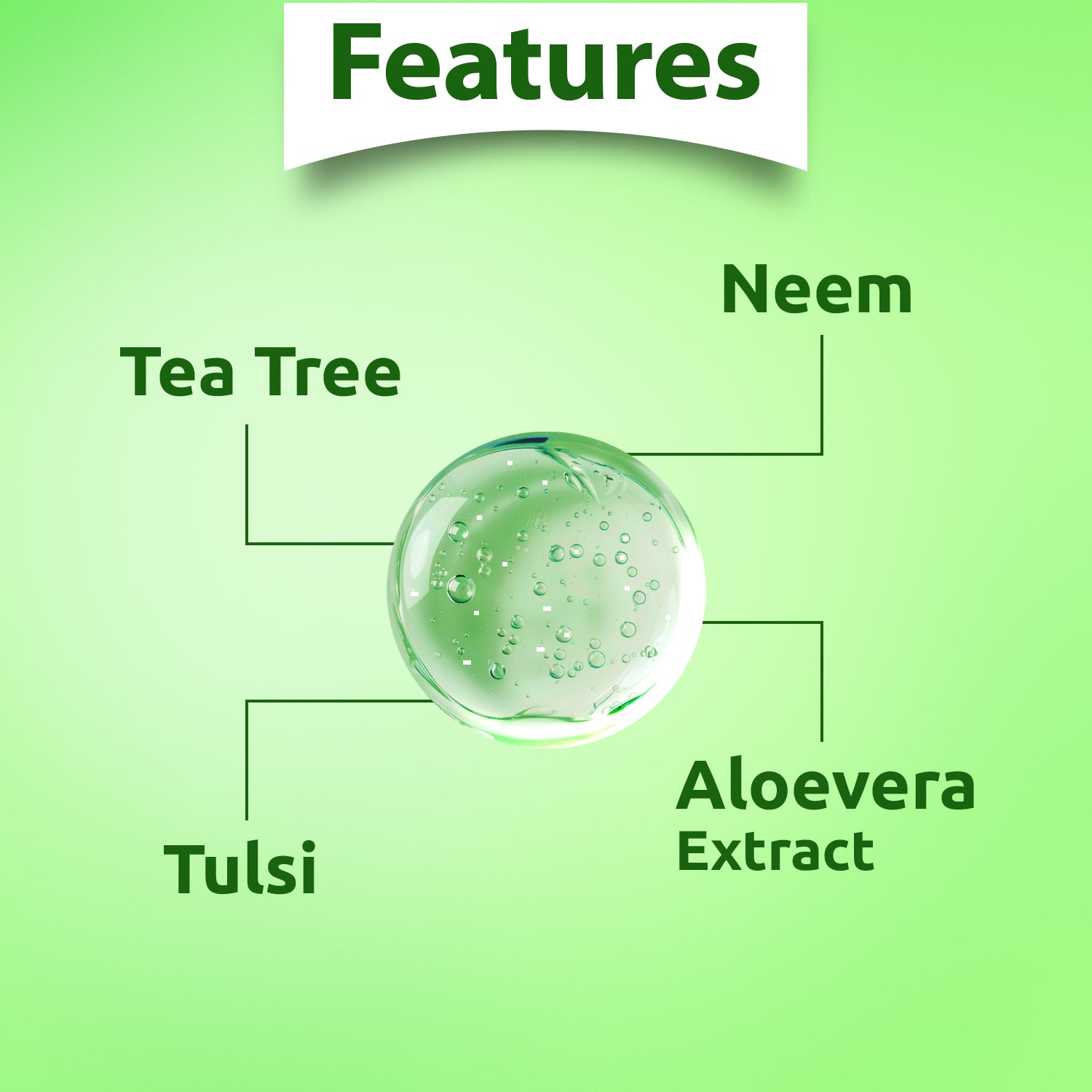 MNT Tea Tree & Neem Face Wash with Tulsi & Aloe Vera Extract for Acne & Pimples | Detoxifies Skin | Purifies for Glowing Skin, 100 ml