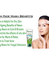 KAZIMA Neem Face Wash With Tea Tree & Tulsi For Anti Pollution, Anti Acne, Nourishes Skin + Pore Purifying Skin Defense (100 ML)