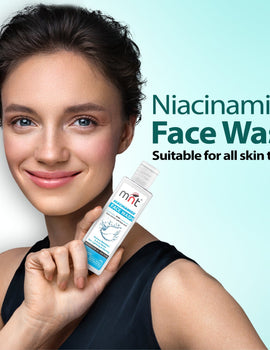 MNT Niacinamide Face Wash with Alpha Arbutin & Kojic Acid for Oil Clear, Dark Spots, Acne Marks & Pigmentation, 100 ml