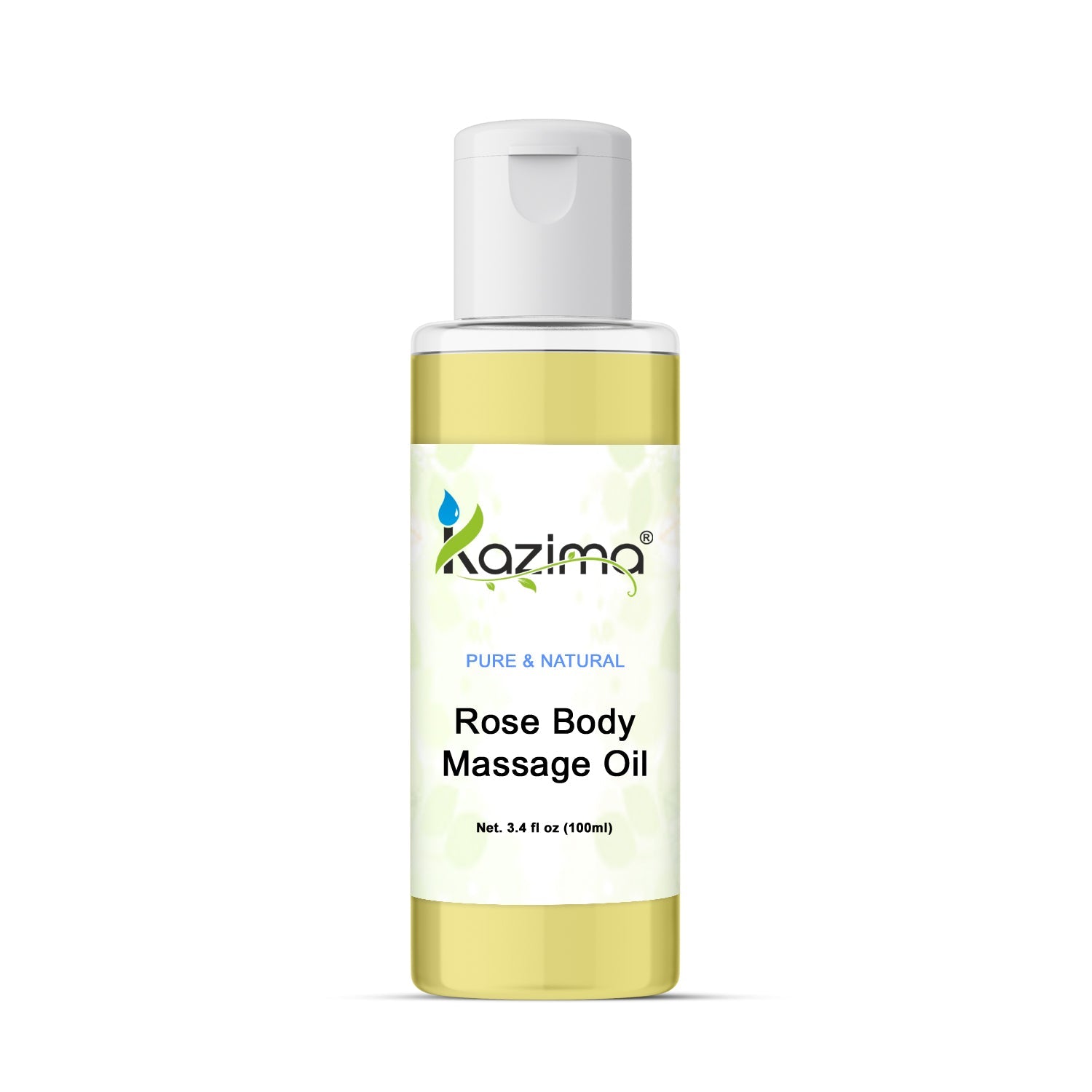 KAZIMA Rose Body Massage Oil For Soft Glowing Skin & Relaxation