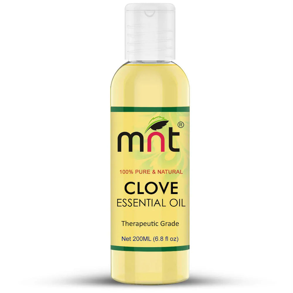 Clove Essential Oil - 100% Pure & Natural Therapeutic Grade Oil for Toothache, Hair and Skin