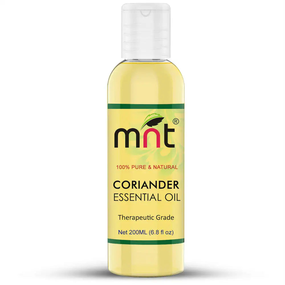 Coriander Essential Oil 100% Pure Natural & Undiluted Therapeutic Grade & Aromatherapy for Hair Care and Skin Care