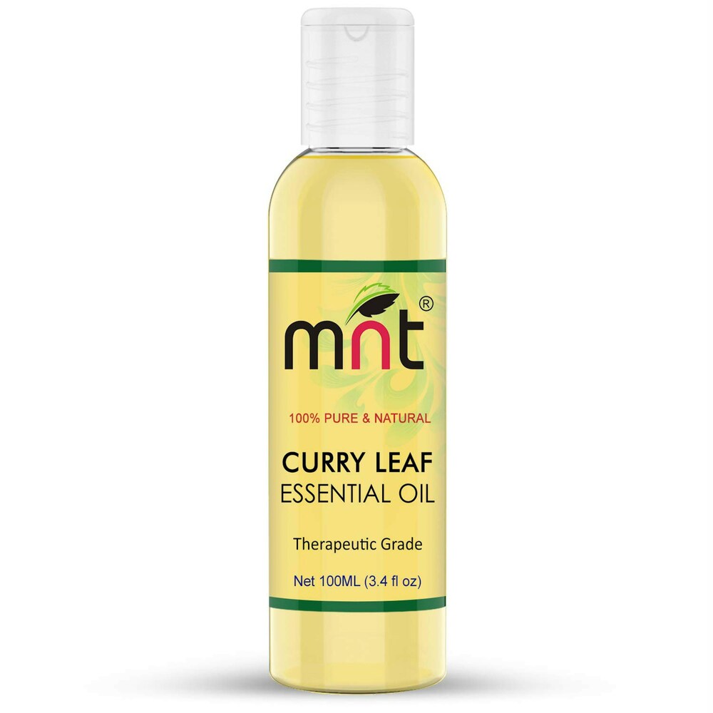 Curry Leaf Essential Oil 100% Pure Natural & Therapeutic Grade for Aromatherapy, Hair Care