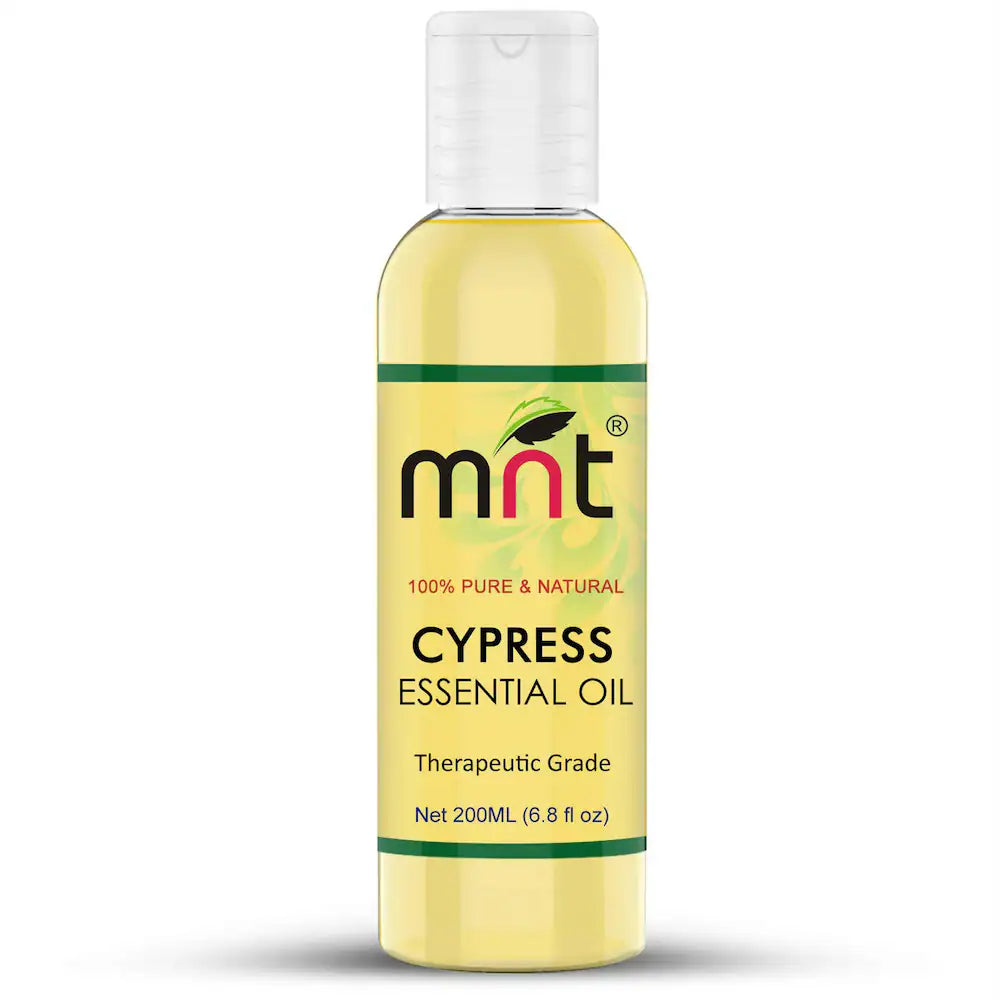 Cypress Essential Oil 100% Pure Natural & Therapeutic Grade for Aromatherapy, Massage Suitable for All Skin