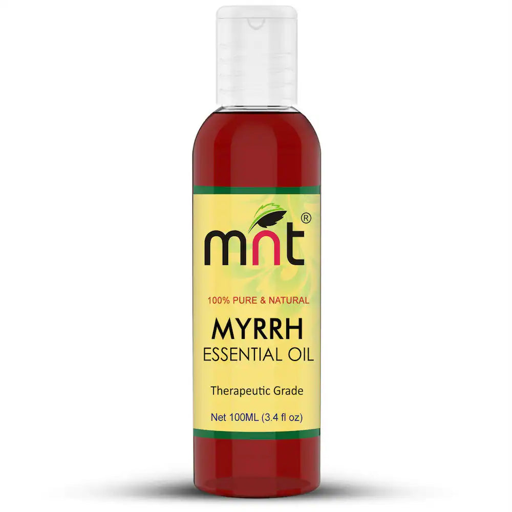 Myrrh Essential Oil 100% Pure Natural & Undiluted Therapeutic Grade & Aromatherapy For Skin Care & Hair Care