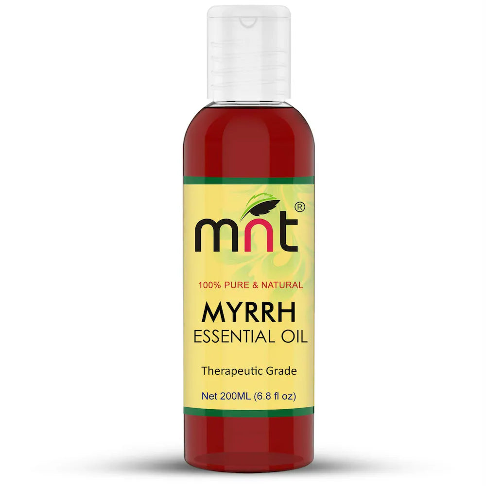 Myrrh Essential Oil 100% Pure Natural & Undiluted Therapeutic Grade & Aromatherapy For Skin Care & Hair Care