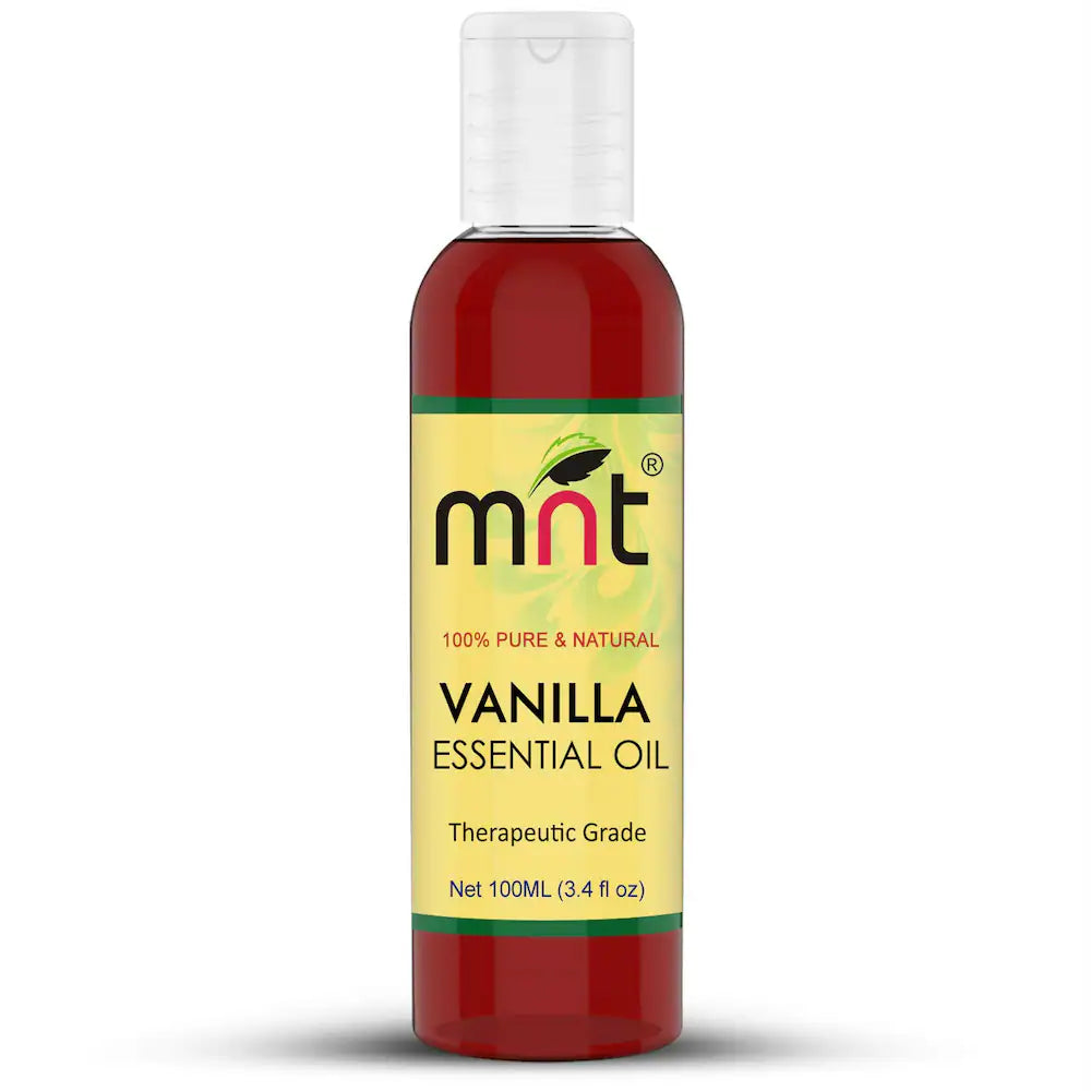 Vanilla Essential Oil 100% Pure Natural & Undiluted Therapeutic Grade & Aromatherapy for Hair Care and Skin Care